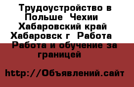 Трудоустройство в Польше, Чехии - Хабаровский край, Хабаровск г. Работа » Работа и обучение за границей   